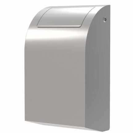 292-Stainless Design waste bin, 30 L